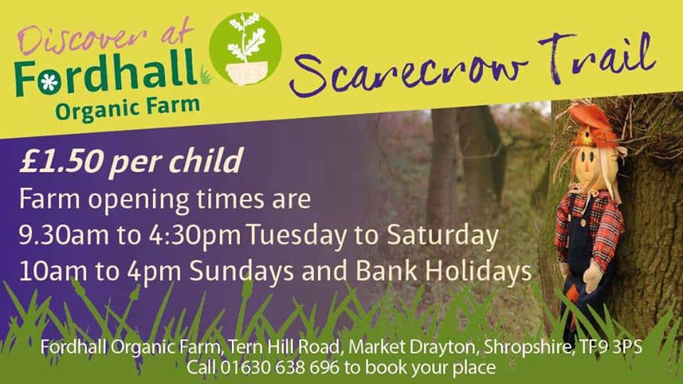 Scarecrow Trail at Fordhall Organic Farm