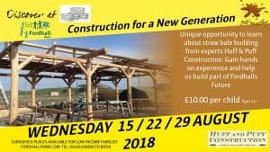 Construction for a New Generation - Skills Workshop @ Fordhall Organic Farm | Tern Hill | England | United Kingdom