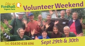 Volunteer Weekend September 2018 @ Fordhall Organic Farm | Tern Hill | England | United Kingdom