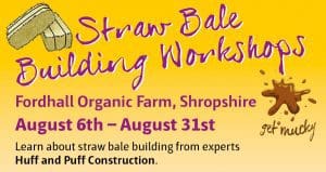 Straw bale workshops @ Fordhall Organic Farm | England | United Kingdom