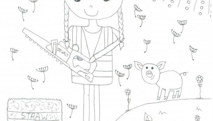 Sami & Jolly Drawing Organic Farm