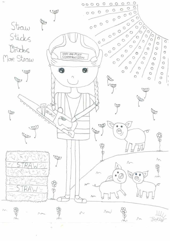 Sami & Jolly Drawing Organic Farm