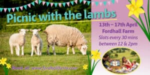 Spring Picnic with the Lambs! @ Fordhall Organic Farm  | England | United Kingdom