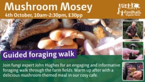 Mushroom Mosey @ Fordhall Organic Farm | Tern Hill | England | United Kingdom
