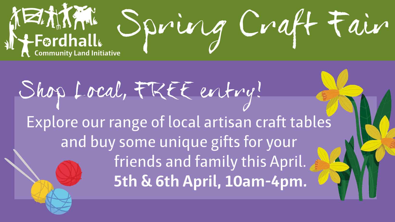 Spring Craft Fair @ Fordhall Organic Farm | Tern Hill | England | United Kingdom