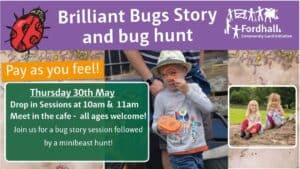 Brilliant Bugs Story and Bug Hunt @ Fordhall Organic Farm  | Tern Hill | England | United Kingdom